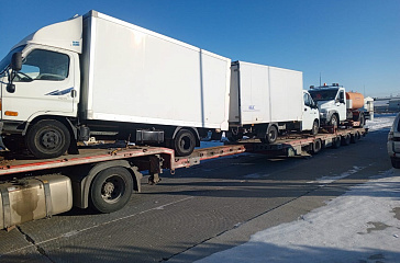 1) ГАЗ NЕХТ С41К13; 2) ГАЗ NЕХТ БЕЛАВА 1220S0; 3) HYUNDAY HD-65 Свободный - Красноярск