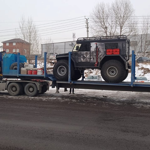 Болотоход Красноярск - Магадан