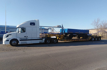 Автоприцеп НЕФАЗ-8332-01 из Кургана в Ленинск-Кузнецкий