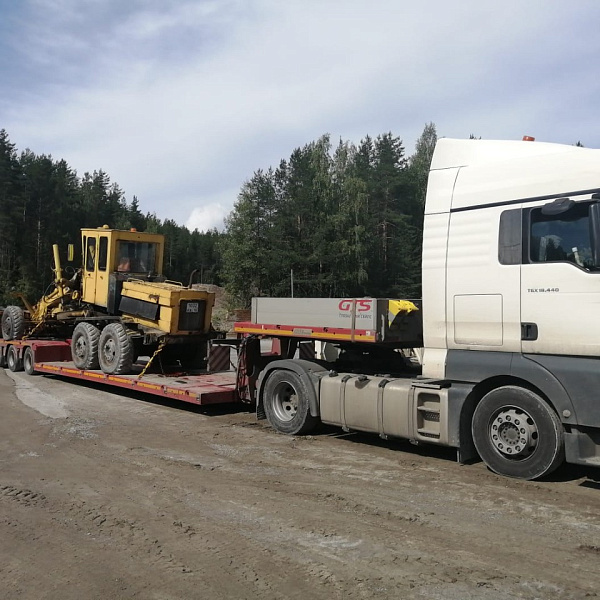 Грейдер ДЗ-122 из Медвежьегорск в п.Гаврилово