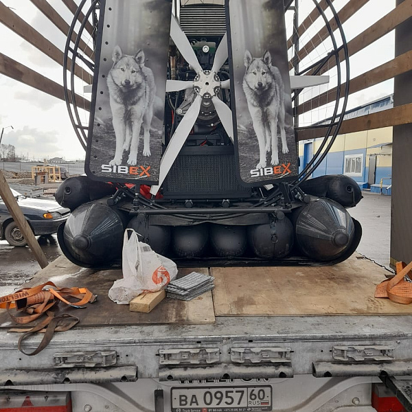 Аэролодка из Красноярска в Благовещенск